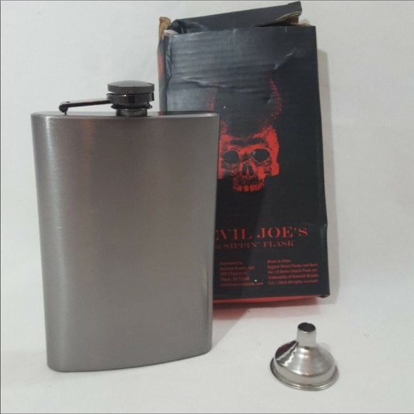 Devil Joe Other - NIB Devil Joe 8 oz. Stainless Steel Flask Unisex